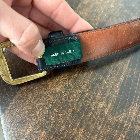 Vintage Cole Haan Leather Belt - Picture 4 of 9